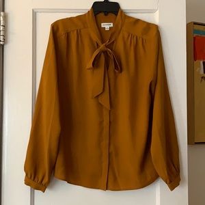 Tie neck blouse